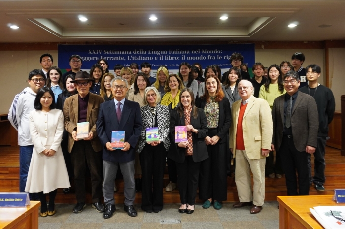 한국외대 2024 세계 이탈리어 언어 주간 기념행사-단체사진